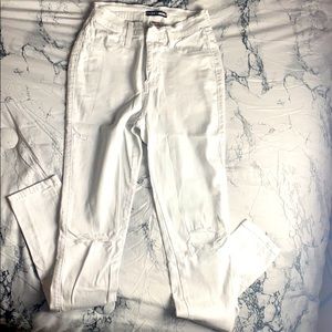 White Distressed Jeans
